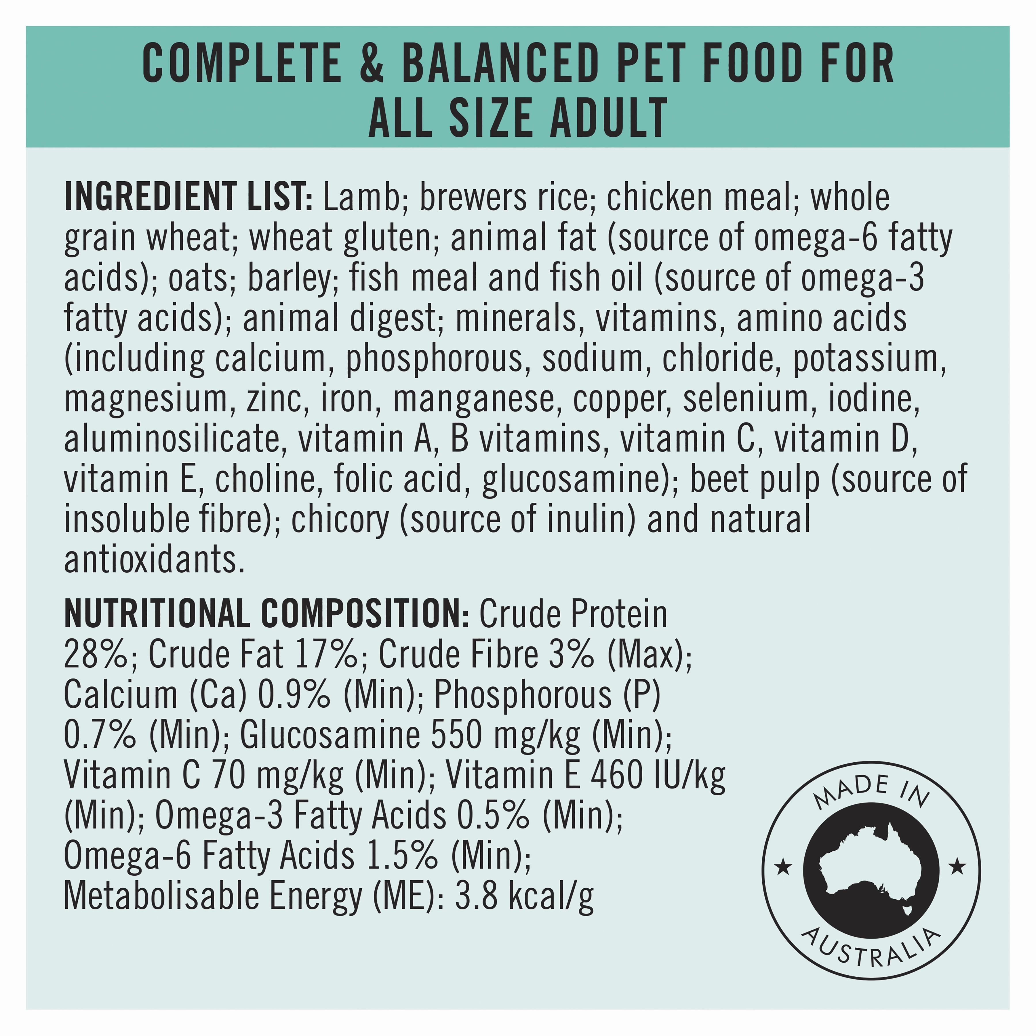 PRO PLAN Adult Sensitive Digestion Dry Dog Food (12kg)
