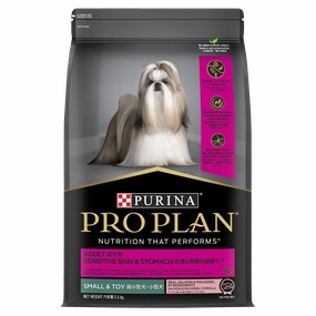 PRO PLAN Adult Sensitive Skin & Stomach Small & Toy Breed Dry Dog Food (2.5kg)