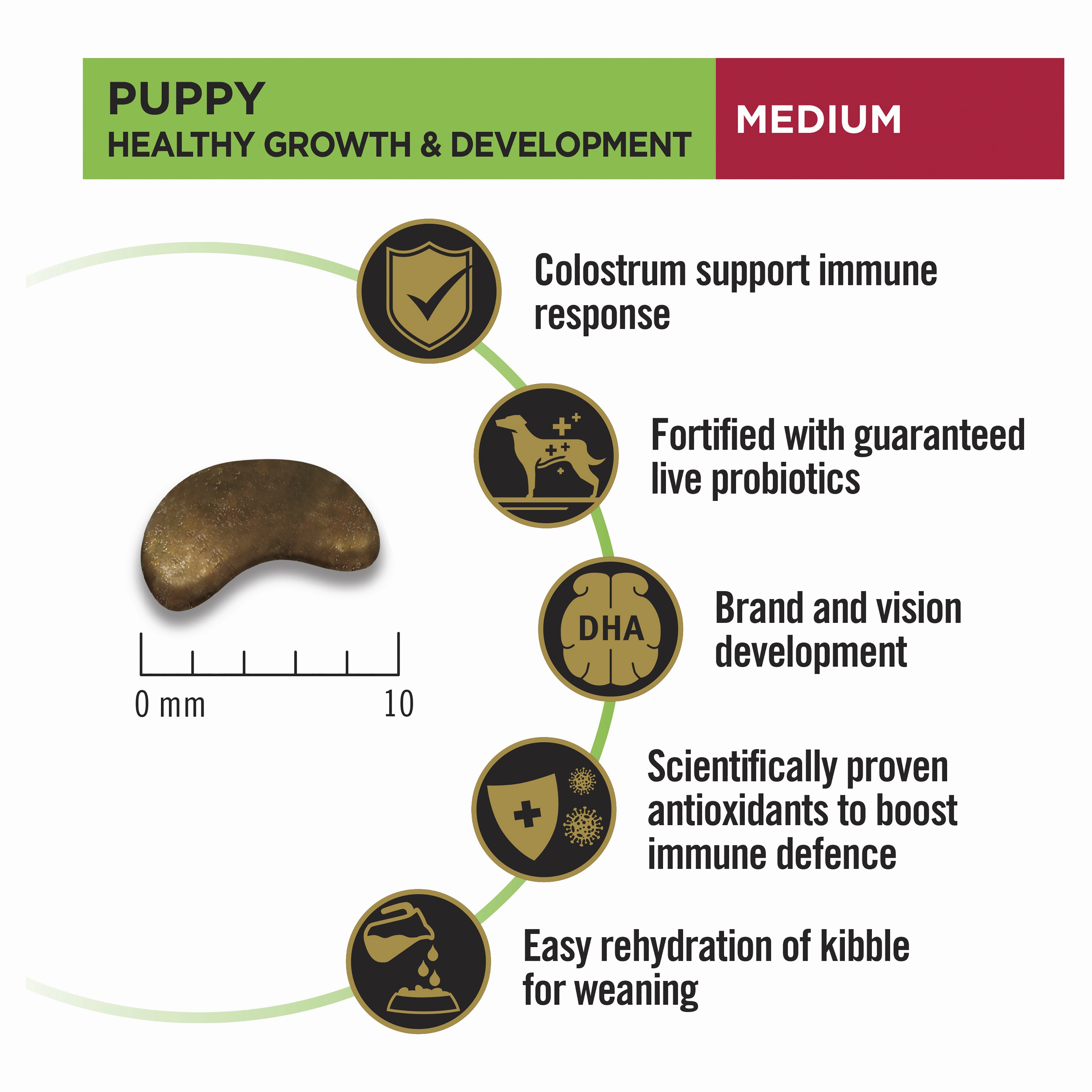 PRO PLAN Puppy Medium Breed Chicken Dry Dog Food (15kg)