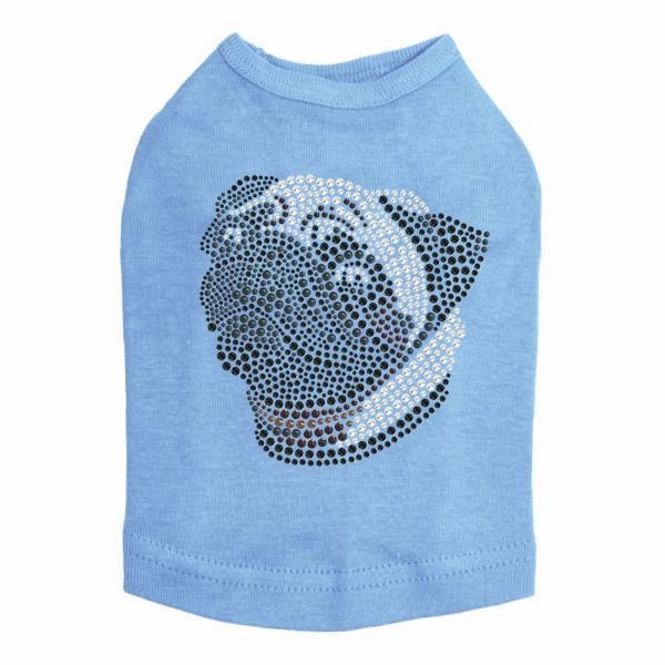 Pug Rhinestone Dog Tank