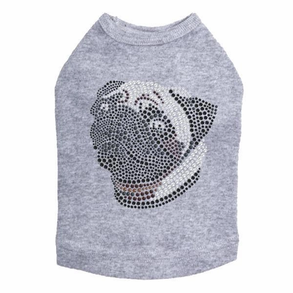 Pug Rhinestone Dog Tank