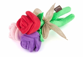 Puppy Love, Dog Squeaky Plush Toys, Rover's Roses