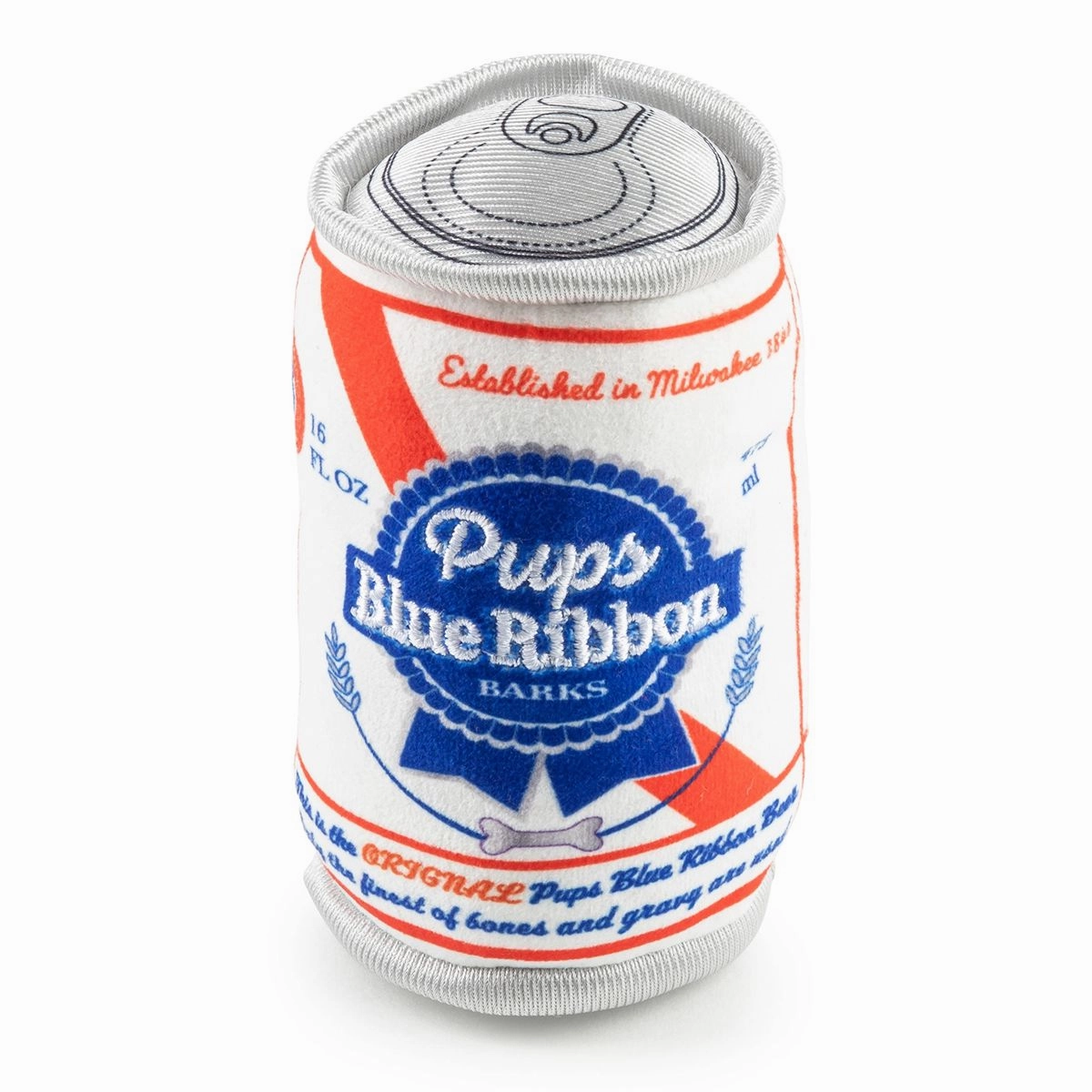 Pups Blue Ribbon Can Dog Toy