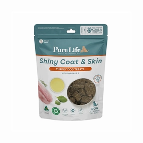 Pure Life Shiny Coat & Skin Dog Treat 100g