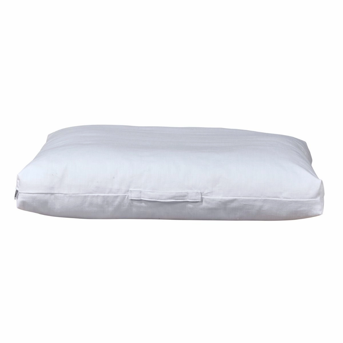 Pure White Linen Blend The Avenue Dog Bed