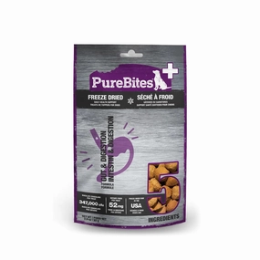 PureBites Functional Freeze Dried Dog Treats - Gut & Digestion 85g