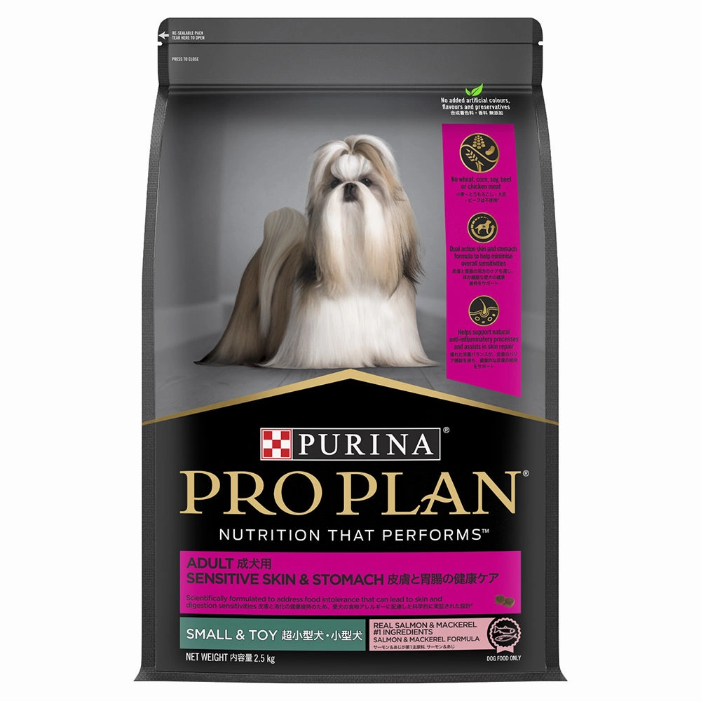 Purina Pro Plan Canine - Sensitive Skin & Stomach Small & Toy Adult 2.5kg