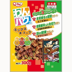 Q-Pet Dog Wanpaku Mix Cube 300g