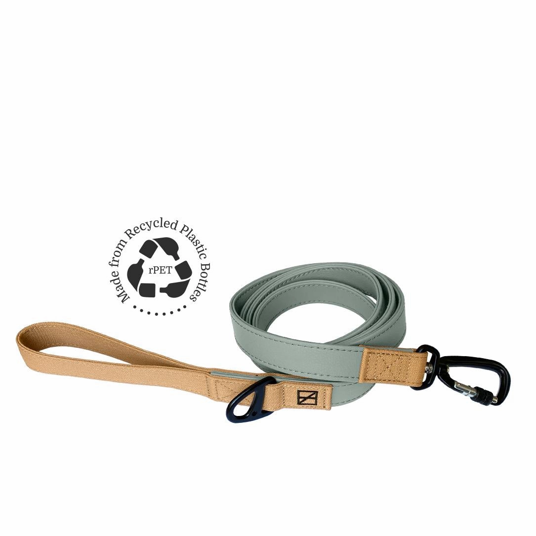 Recycled Ripstop Dog Leash Sage