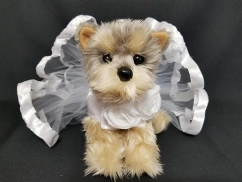 Rose Couture White Wedding Harness Dress