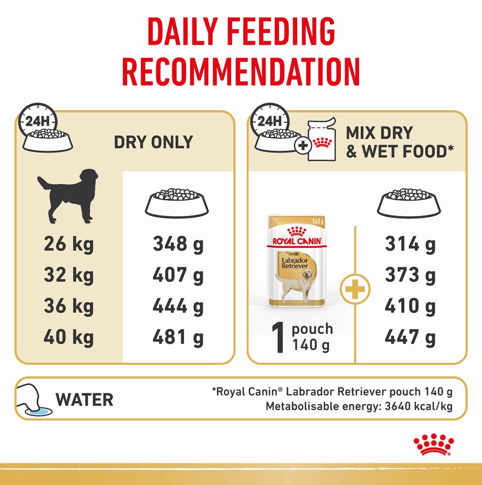 Royal Canin - Labrador Breed Adult Dog Dry Food (12kg)