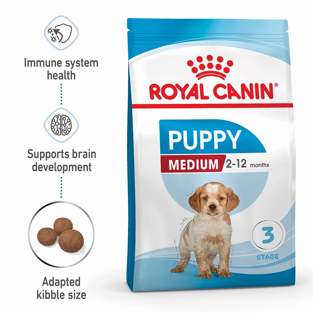Royal Canin - Medium Puppy Dog Dry Food (15kg)
