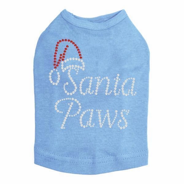 Santa Paws Rhinestone Dog Tank