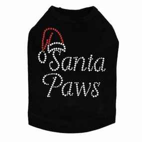 Santa Paws Rhinestone Dog Tank