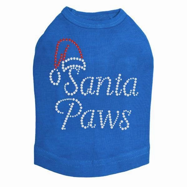 Santa Paws Rhinestone Dog Tank