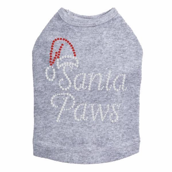 Santa Paws Rhinestone Dog Tank