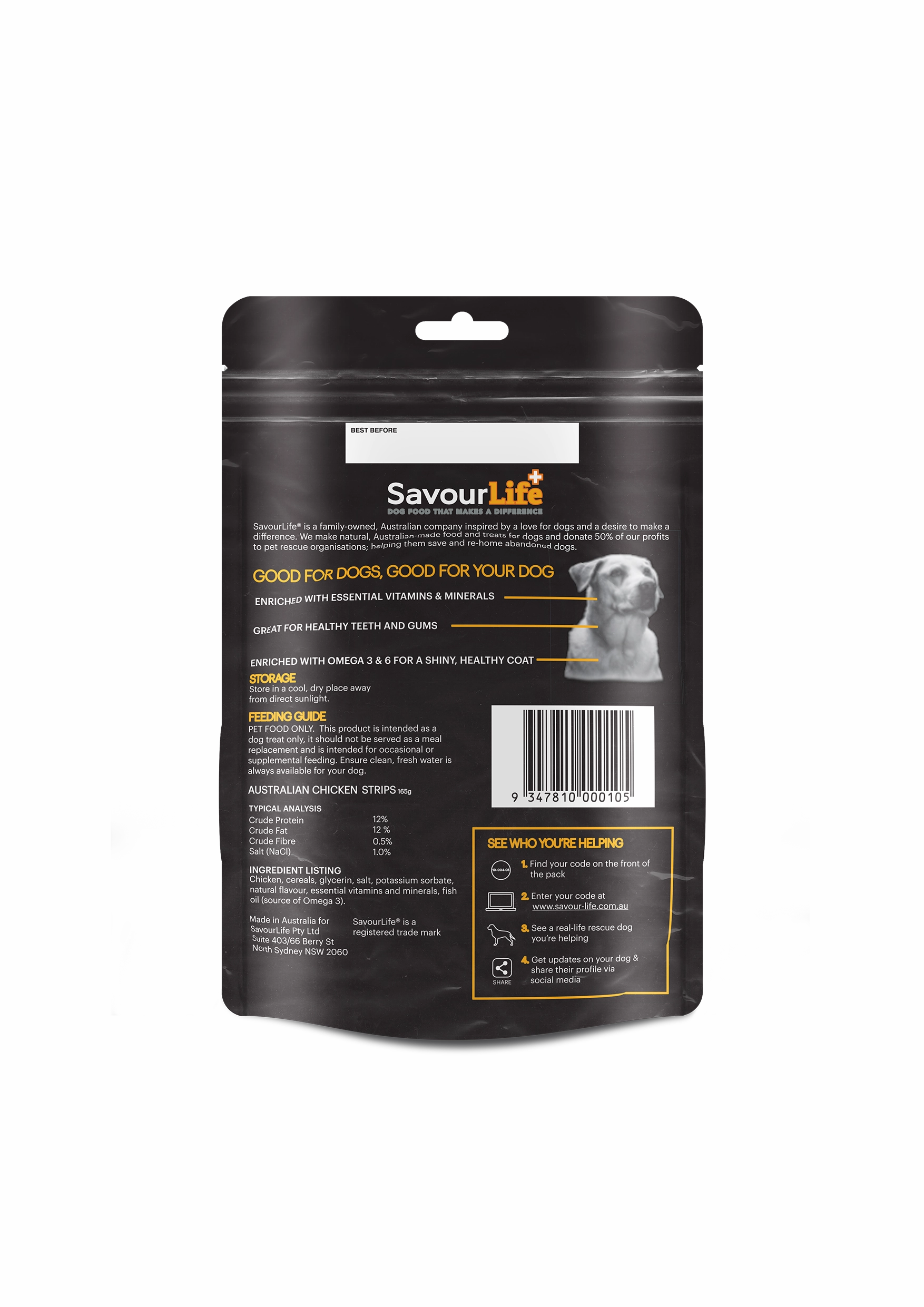 SavourLife - Australian Chicken Strips (165g)