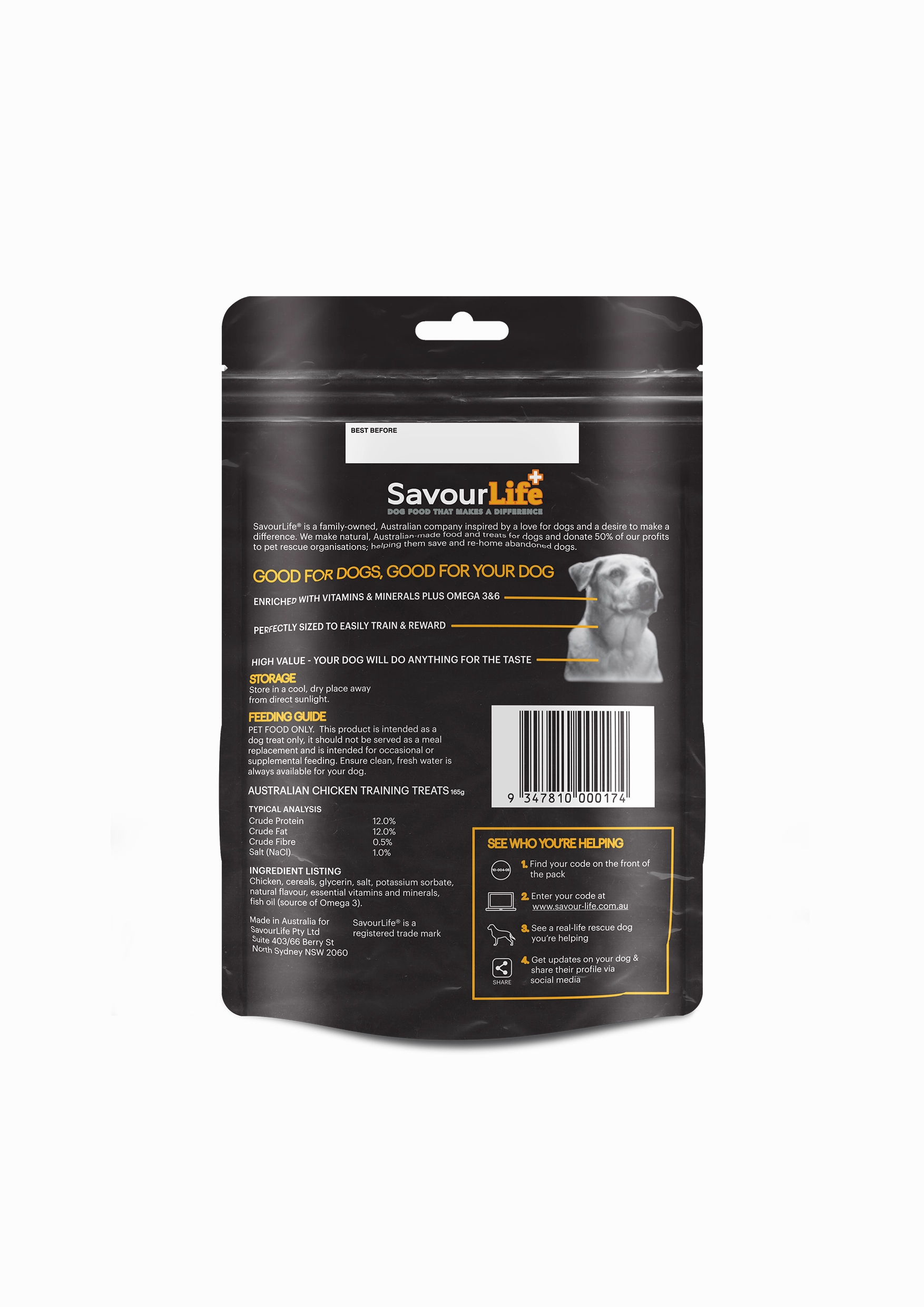 SavourLife - Australian Chicken Training Treats (165g)