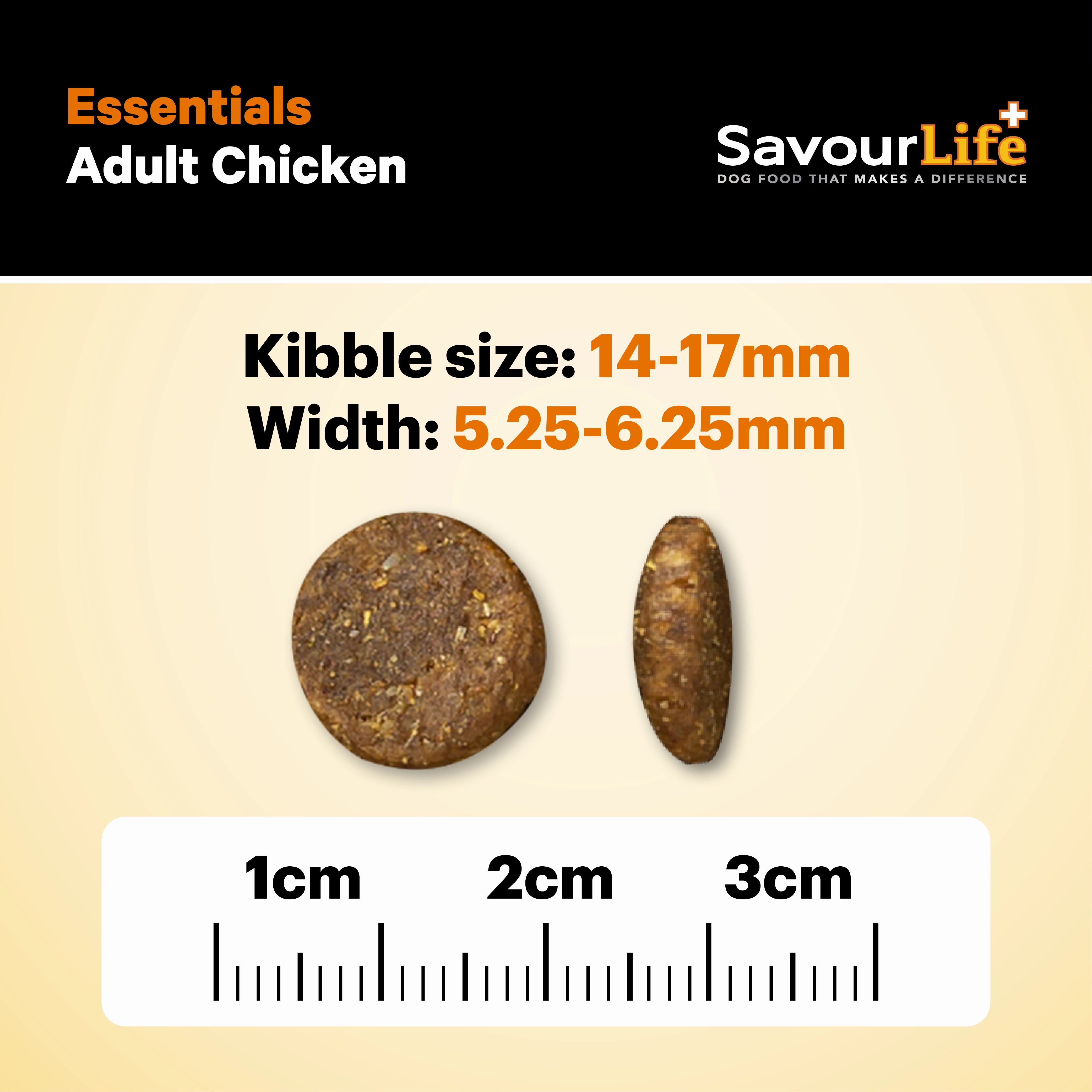 SavourLife - Essentials Chicken Dog Dry Food (3kg)
