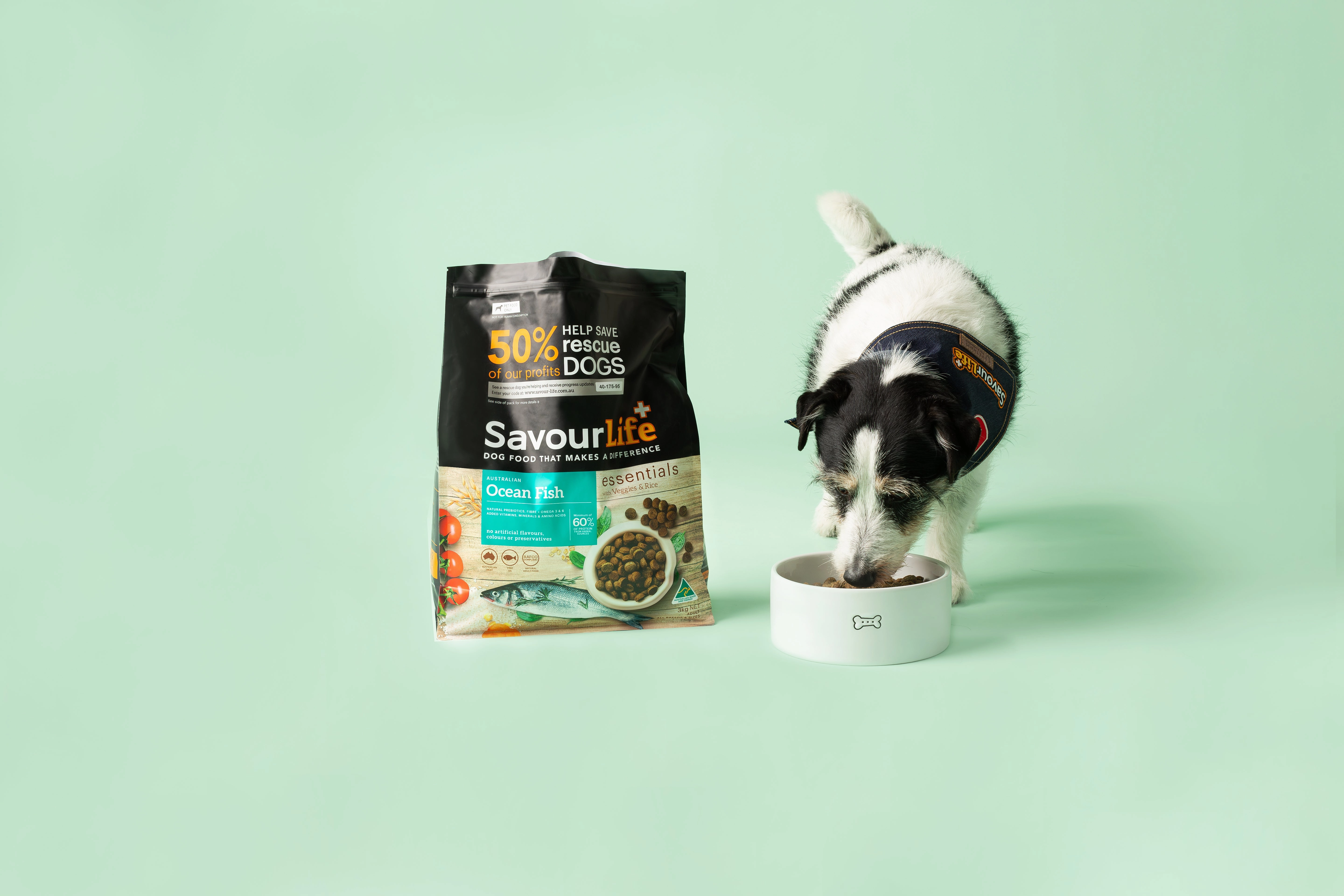 SavourLife - Essentials Ocean Fish Dog Dry Food (15kg)