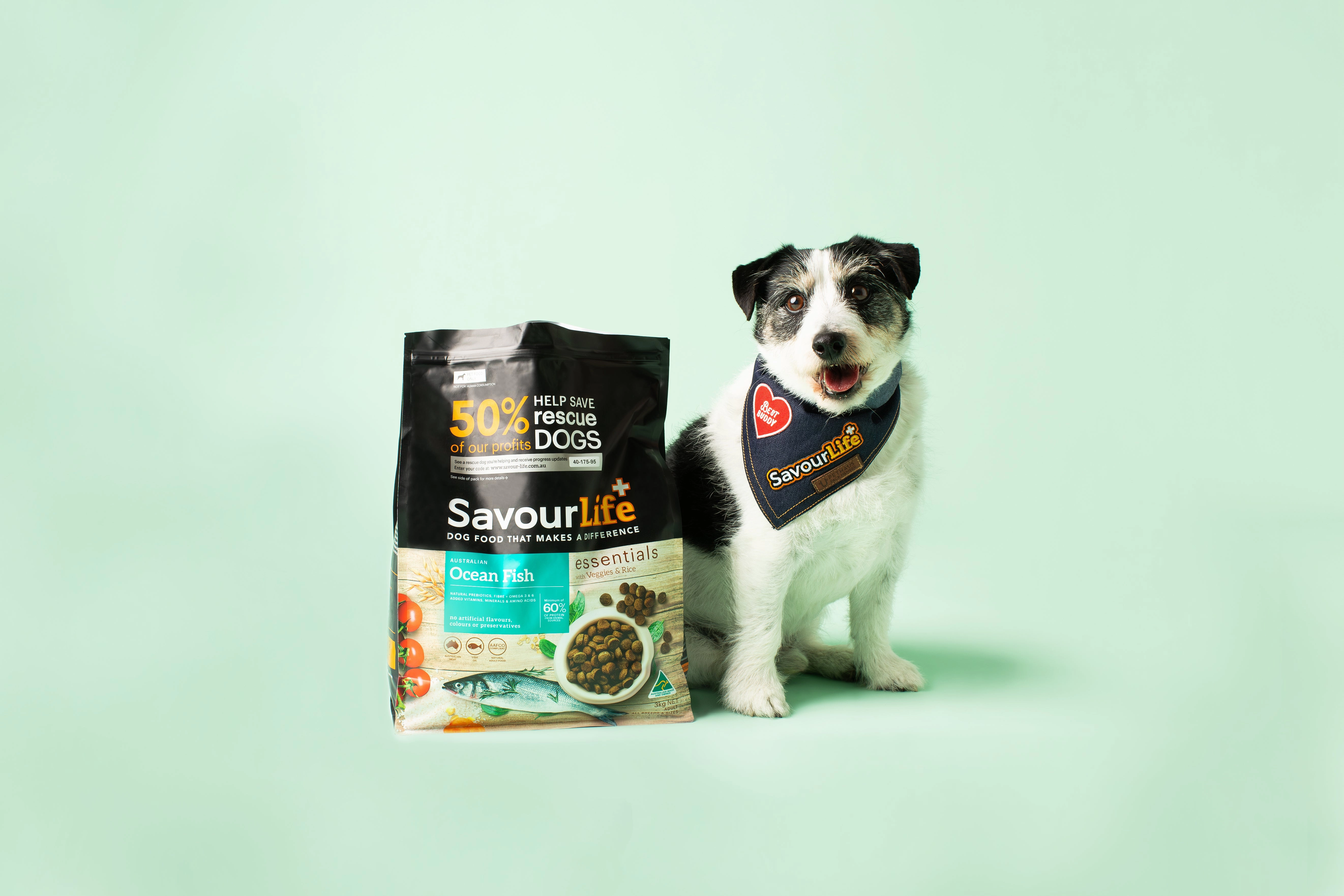 SavourLife - Essentials Ocean Fish Dog Dry Food (15kg)