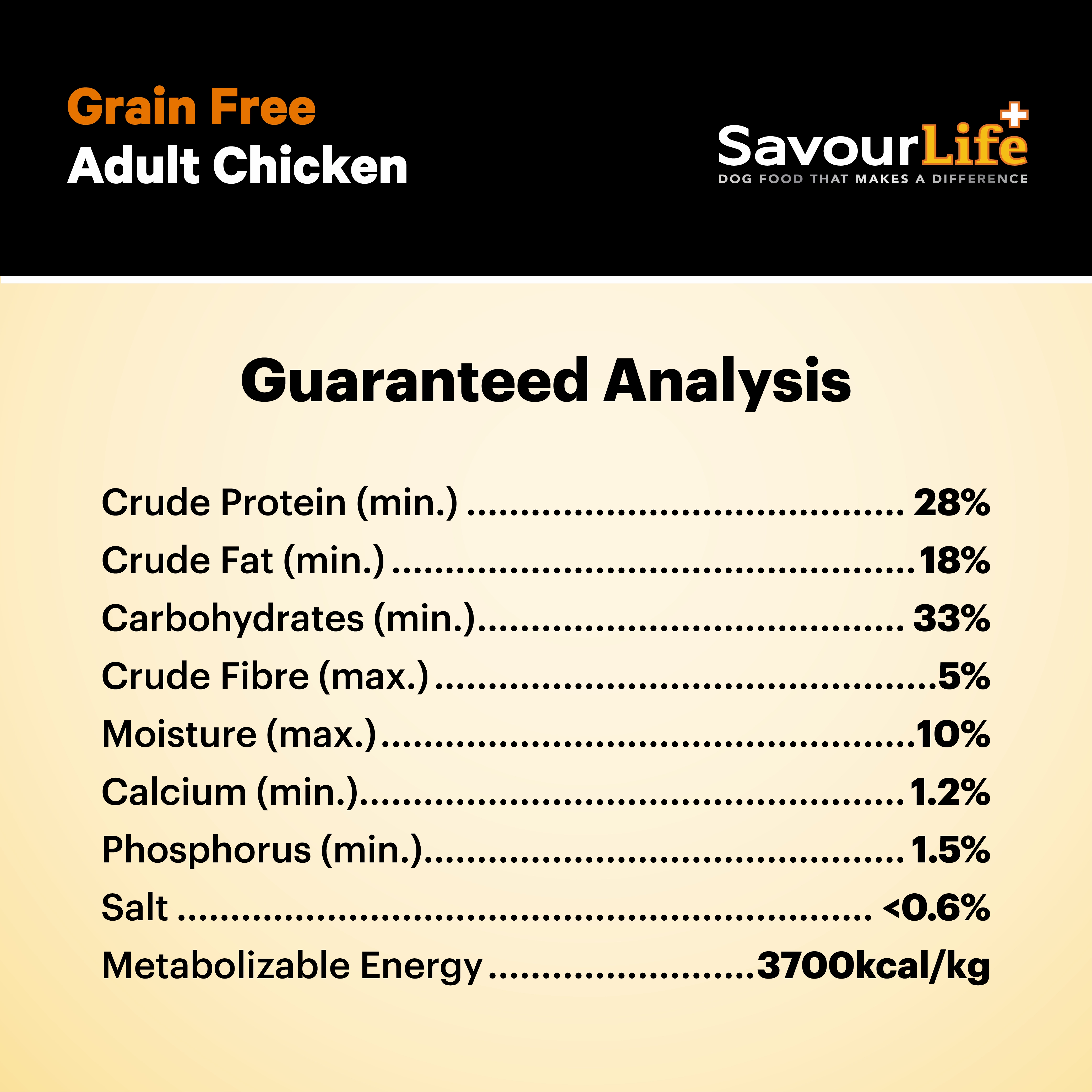 SavourLife - Grain Free Chicken Dog Dry Food (10kg)