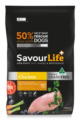 SavourLife - Grain Free Chicken Dog Dry Food (2.5kg)