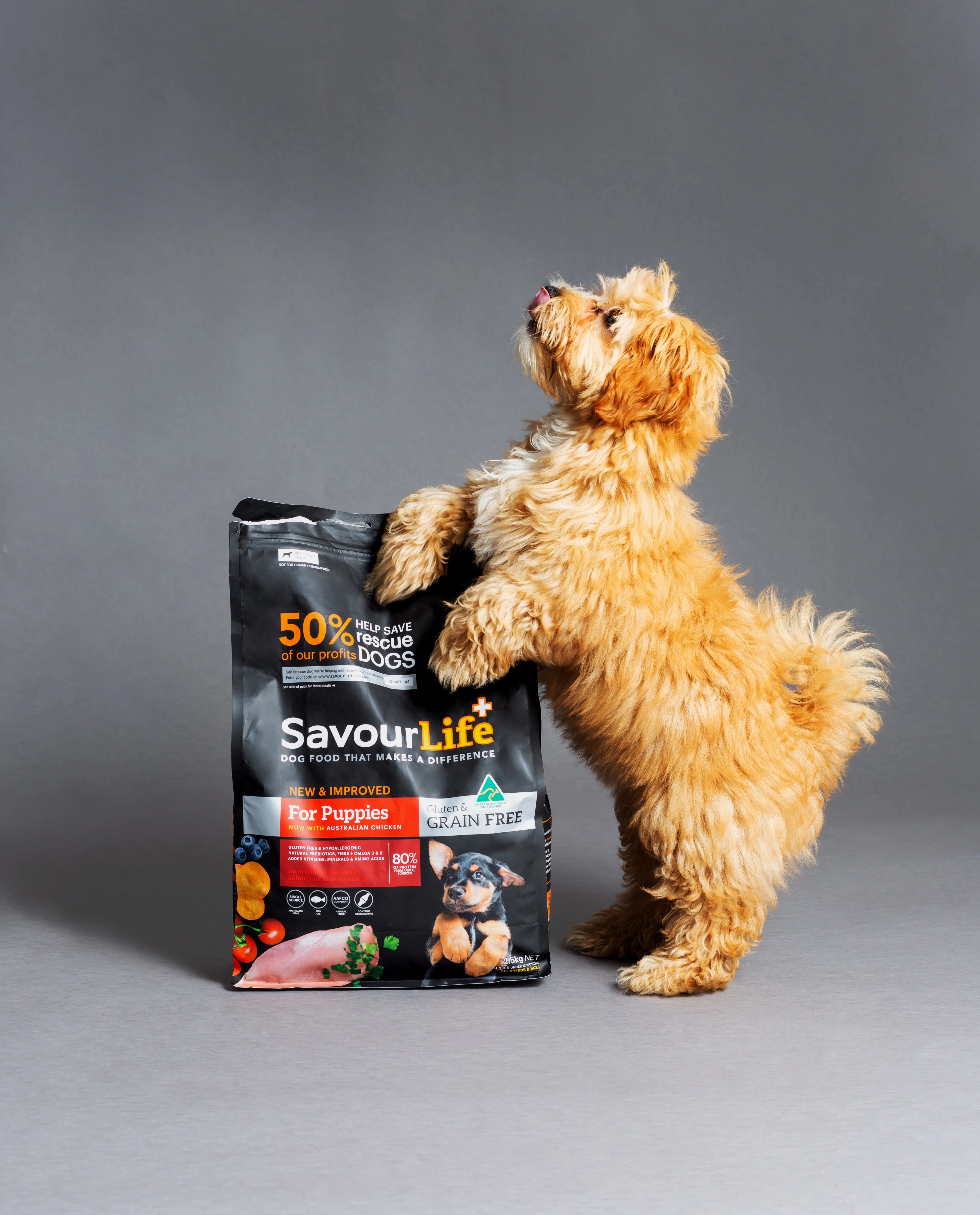 SavourLife - Grain Free Chicken Puppy Dry Food (2.5kg)