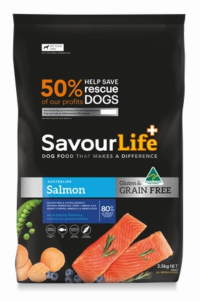 SavourLife - Grain Free Salmon Dog Dry Food (2.5kg)