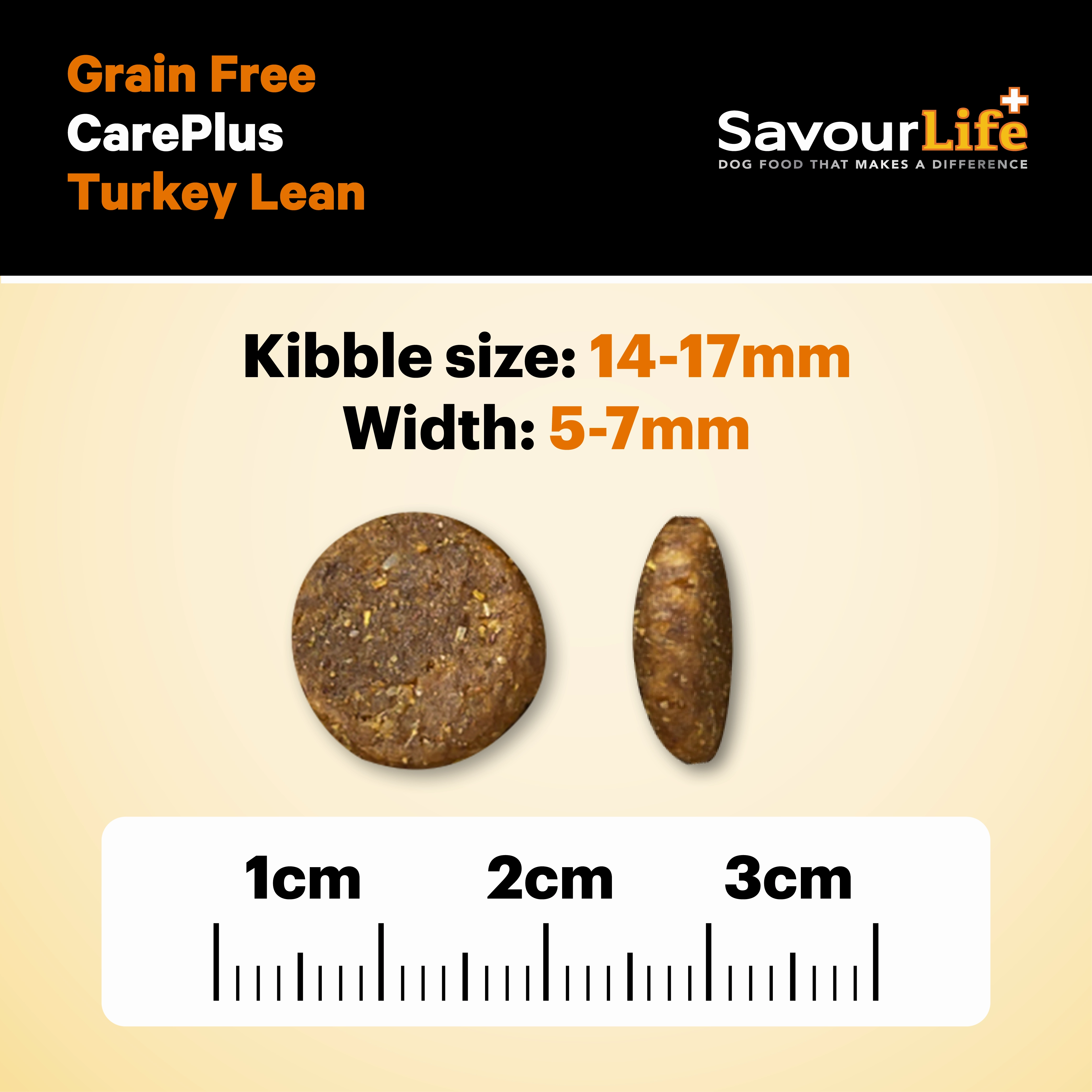 SavourLife - Grain Free Turkey CarePlus Lean Dog Dry Food (2.5kg)