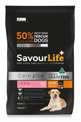 SavourLife - Grain Free Turkey CarePlus Lean Dog Dry Food (2.5kg)