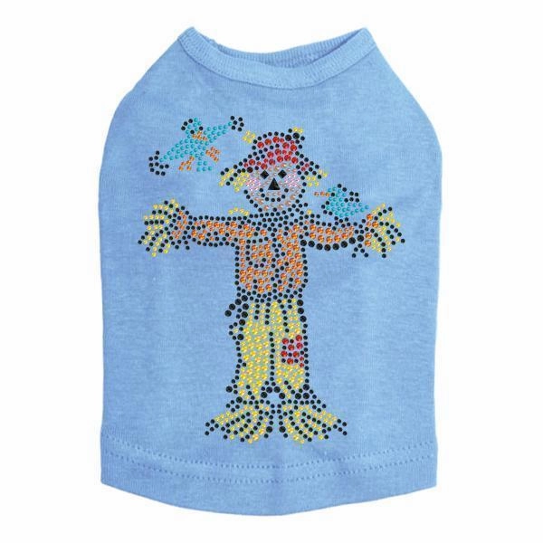 Scarecrow Rhinestone Dog Tank