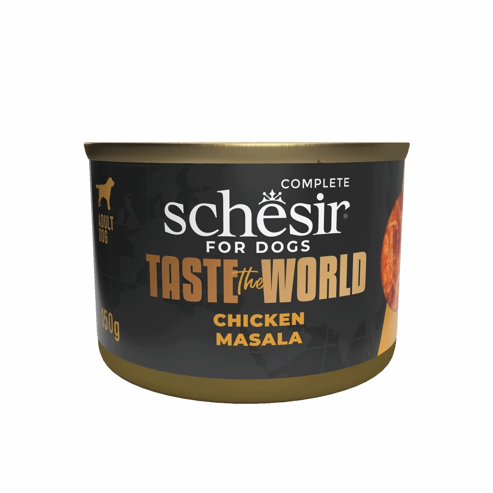 Schesir Dog Taste The World Chicken Masala 150g