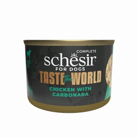 Schesir Dog Taste The World Chicken With Carbonara 150g