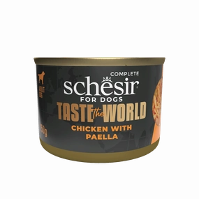 Schesir Dog Taste The World Chicken With Paella 150g