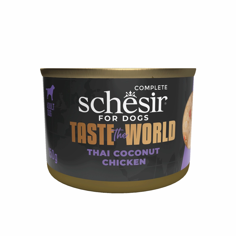 Schesir Dog Taste The World Thai Coconut Chicken 150g