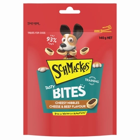 SCHMACKOS - Tasty Bites Cheese Nibbles Cheese and Beef (140g)