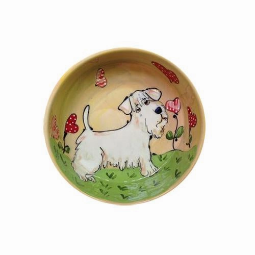 Sealyham Terrier 6 Dog Bowl