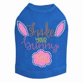 Shake Your Bunny Tail Rhinestone Dog Tank