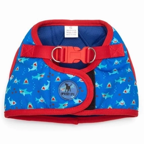 Sidekick Printed Chomp Harness - Blue
