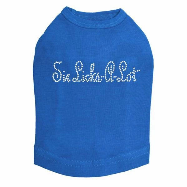 Sir Licks-A-Lot Rhinestone Dog Tank