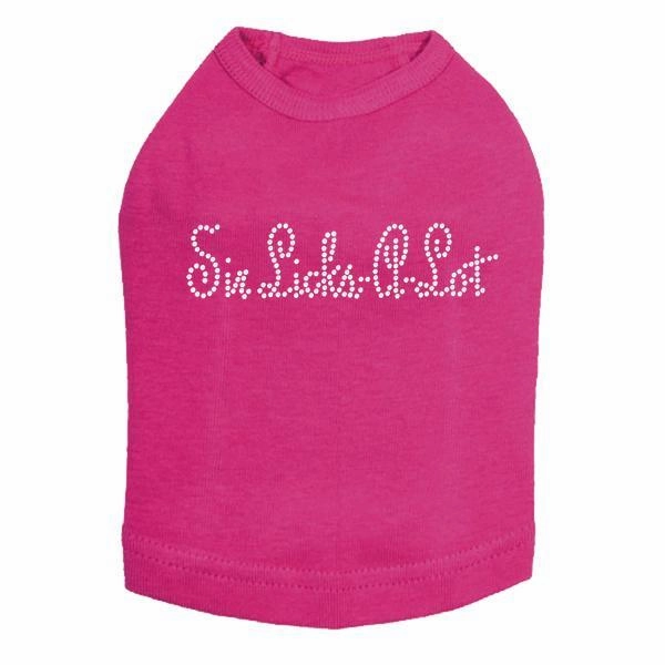 Sir Licks-A-Lot Rhinestone Dog Tank