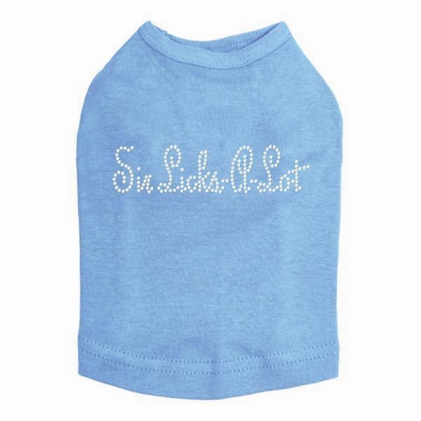 Sir Licks-A-Lot Rhinestone Dog Tank