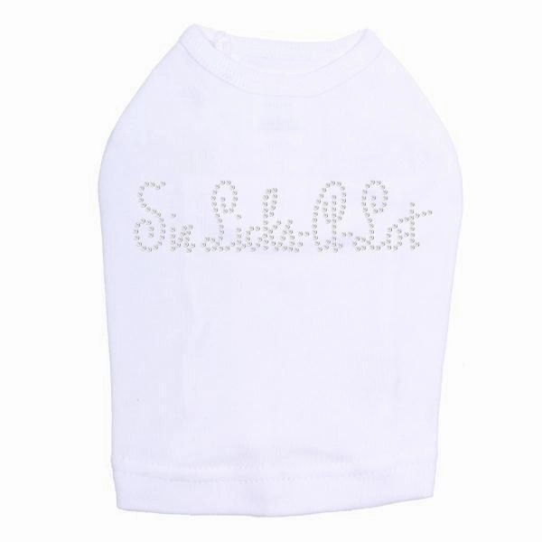 Sir Licks-A-Lot Rhinestone Dog Tank