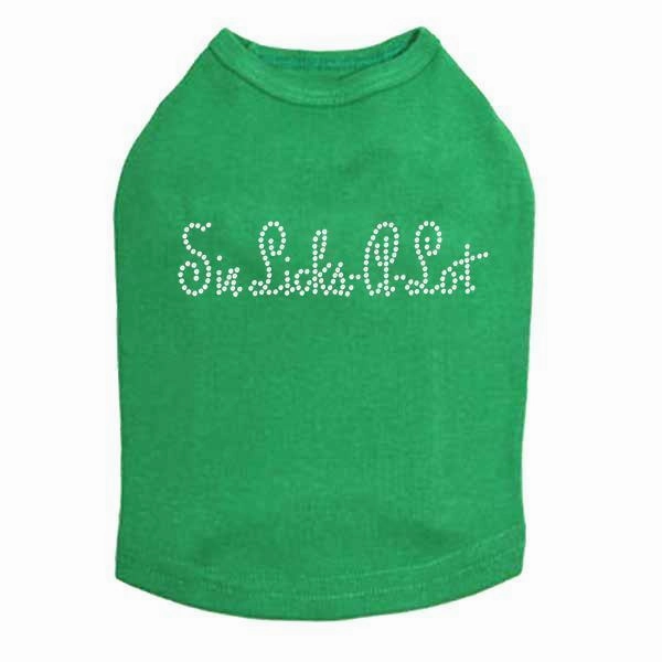 Sir Licks-A-Lot Rhinestone Dog Tank