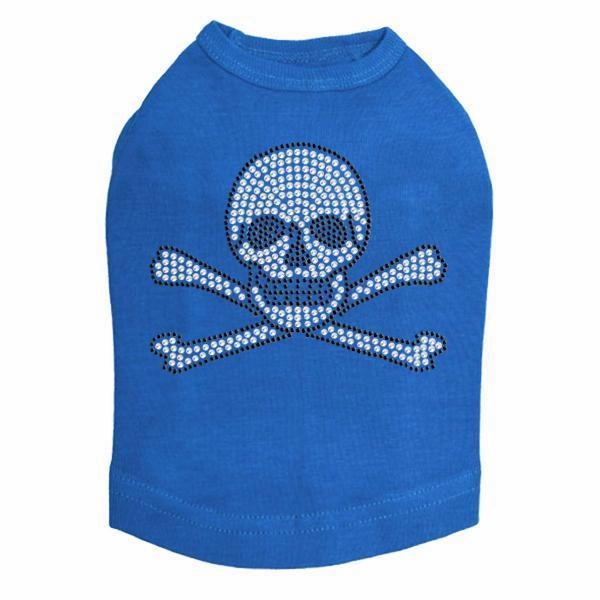 Skull Rhinestone Dog Tank