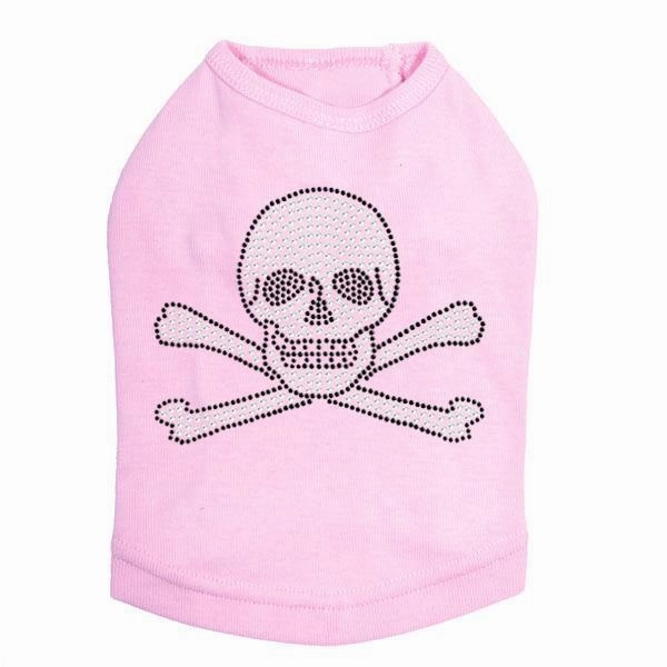 Skull Rhinestone Dog Tank