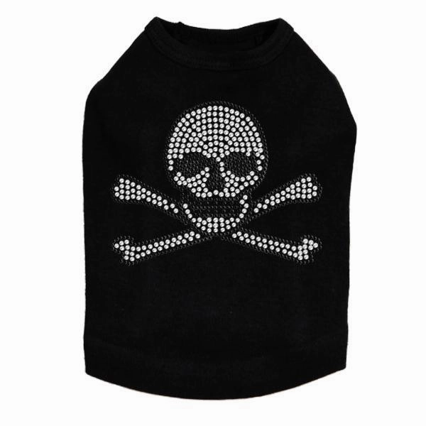 Skull Rhinestone Dog Tank