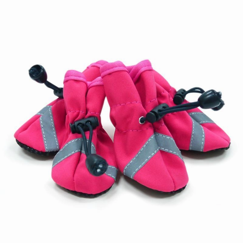 Slip On Paws Dog Booties Pink