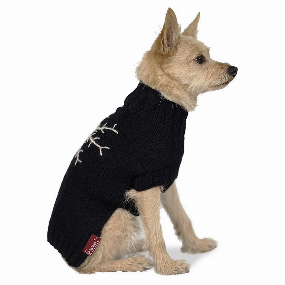 Snowflake Dog Sweater